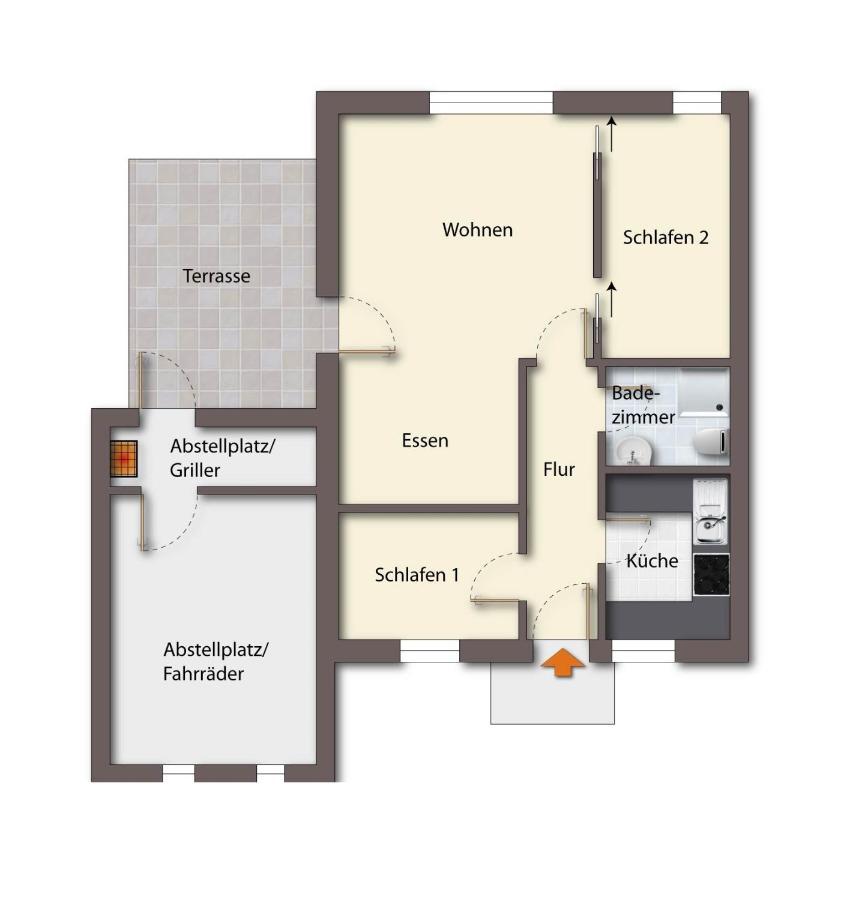 Bootsmann Villa Dornumersiel Luaran gambar